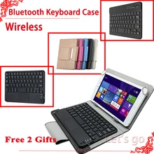 Universal Wireless Bluetooth font b Keyboard b font case For Lenovo P8 TAB3 8 Plus 8