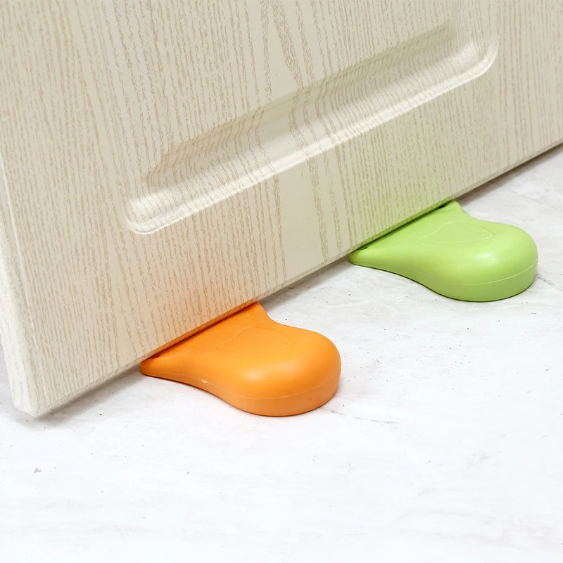 1 Pc Door Stopper In Door Stops Resistance Multicolor Infants Safety