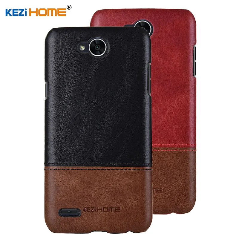 

Case for LG X Power 2 KEZiHOME Luxury Hit Color Genuine Leather Hard Back Cover capa For LG X Power 2 Power2 5.5'' Phone cases