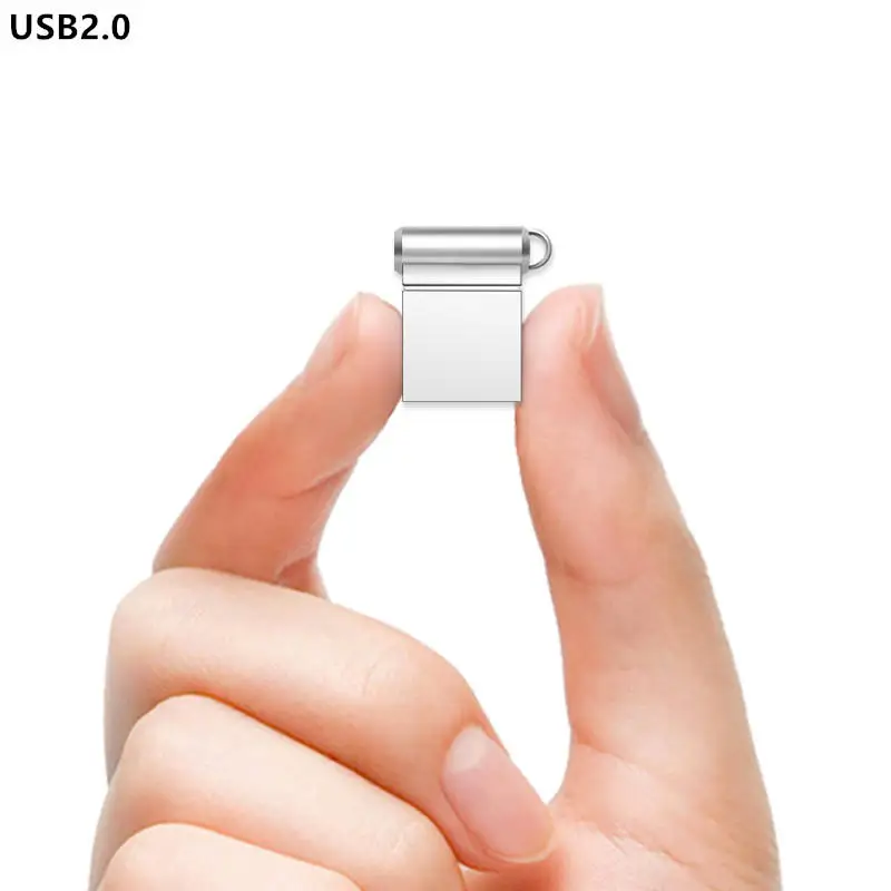 Usb флеш-накопитель 2,0 32 ГБ, высокоскоростной супер мини usb накопитель, 16 ГБ, 4 ГБ, 8 ГБ, 64 ГБ, флеш-накопитель 128 ГБ, флеш-накопитель usb из металла с бесплатным логотипом