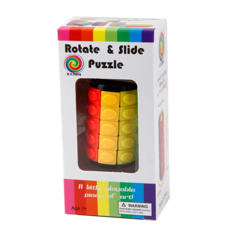 Детские игрушки декомпрессия палец куб квадратная головоломка подходит Релакс давление иметь различный узор - Цвет: Size 2