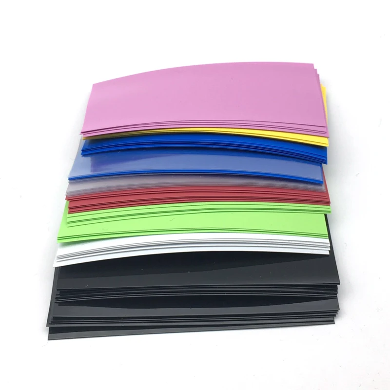 

20Pcs 21700 Battery PVC Skin Sticker Shrinkable Wrap Cover Sleeve Heat Shrink Re-wrapping for Batteries Wrapper