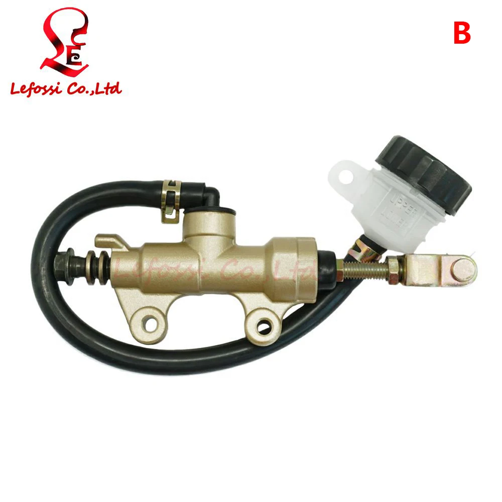 Universal Motorcycle Rear Foot Brake Master Cylinder Hydraulic Pump