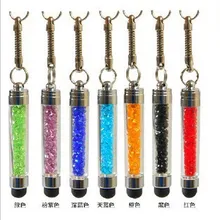 5 шт Роскошная модная дверная ручка со стразами стилус мини стиль для iPhone 6 6S планшет, универсальные смартфоны емкостный экран Стилус