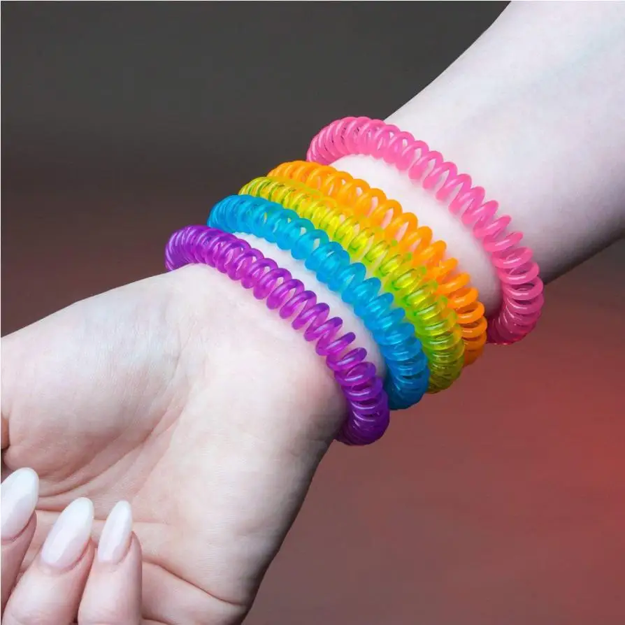 5PCS Natural Mosquito Repellent Bracelets Natural Repellent Wristbands