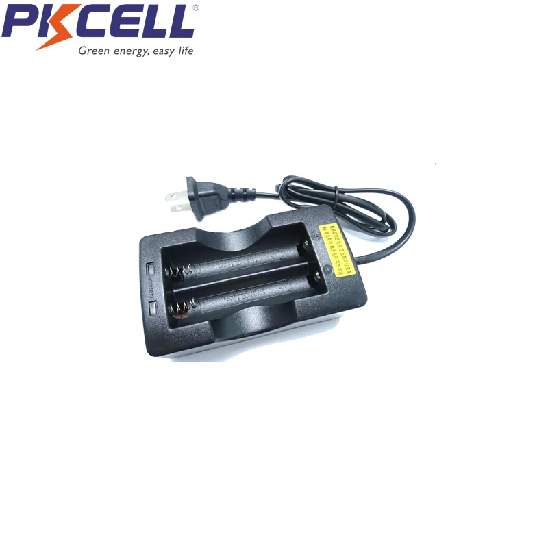 

1Pcs 2Slot ICR18650 ICR 18650 Li-ion Battery rechargeable Charger with us or eu plug for 18650 3.7v Liion batteries