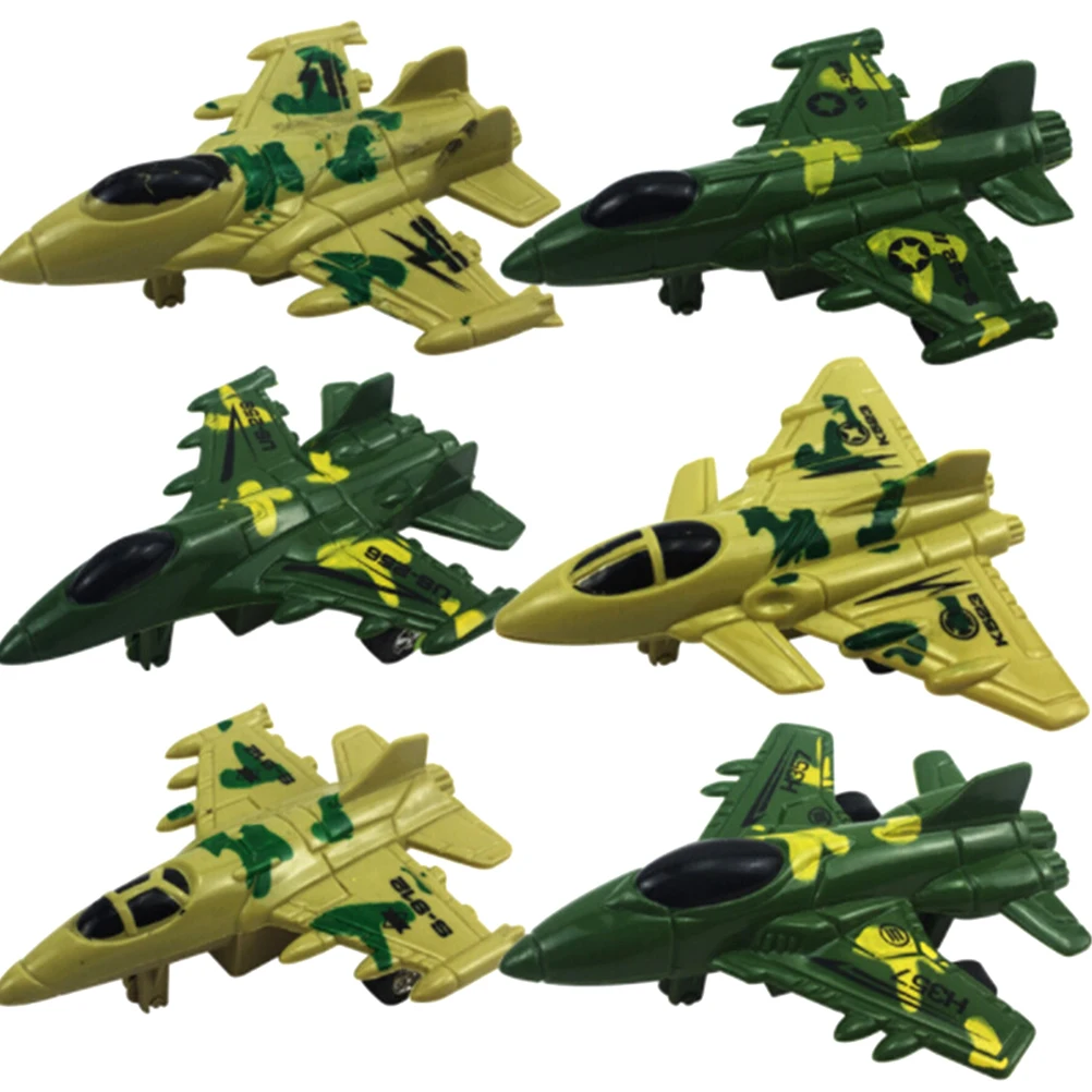 

Children/Kids Military Plane Pull Back Toy Mini Aircraft Models Toys Force Fighter Airplane Toy Education Toy