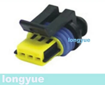 

longyue 10 Kit 3 Pin Way ev6 injector connector plug new LY-7039B