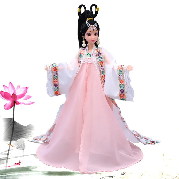 

Beautiful Fairy Chinese Ancient Costume Dress for 30cm Dolls Chinese Classical Dress Classic doll Toys Christmas Birthday Gift