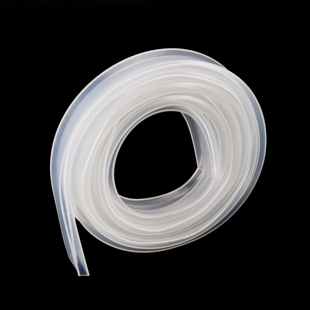 1meter Transparent Tubing Shrinkable Wrap Cable Sleeve Wire Silicone Heat Shrink Tube Waterproof Clear Light Bar Tube