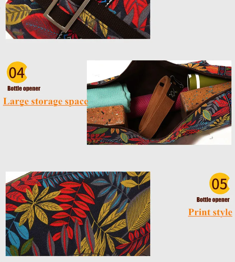 À prova dwaterproof água lona yoga mochila