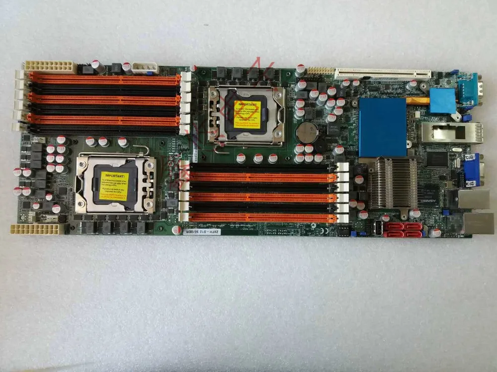 Для Asus Z8NH-D12 материнская плата LGA 1366 для Xeon 5500 i7 DDR3 используется X58 | Компьютеры и