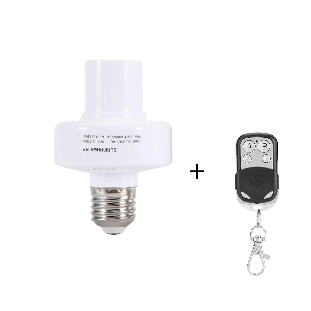 Sonoff Slampher RF 433MHz беспроводной держатель света с управлением E27 Универсальный WiFi