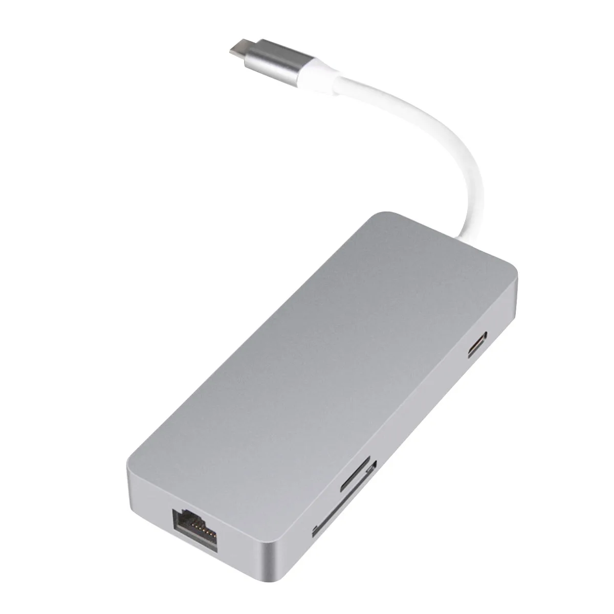

HFES New Type-C to HDMI/RJ45/HUB/PD/SD/TF all-in-one converter