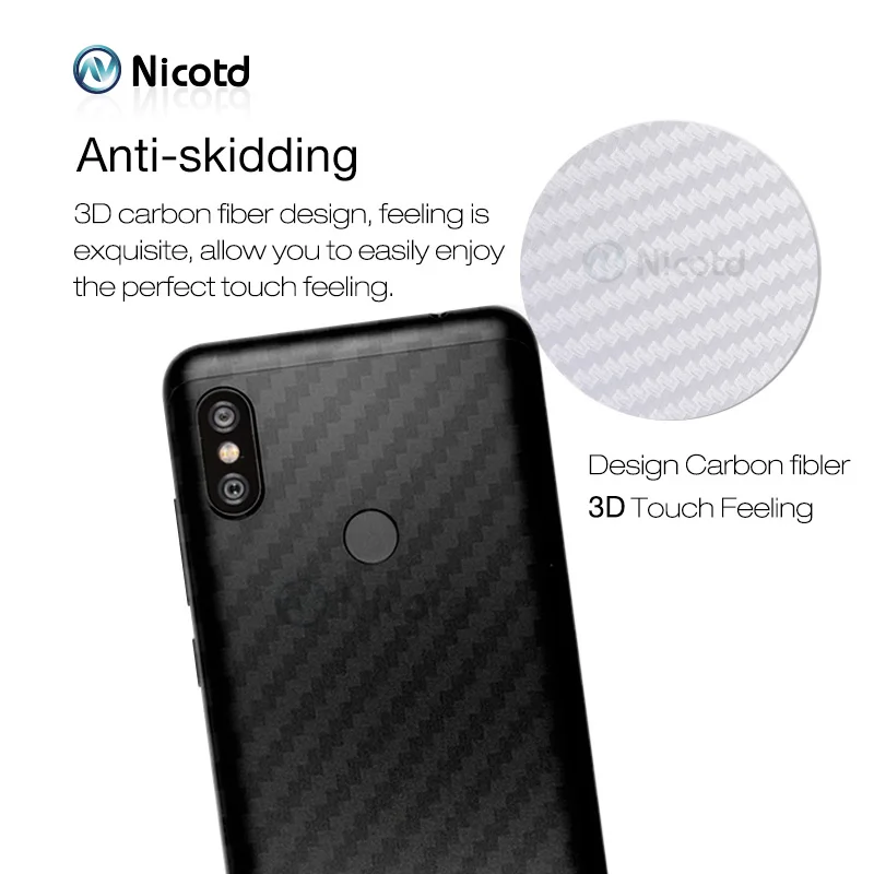  For Redmi Note 6 pro 3D Carbon Fiber Soft Back Film For Xiomi Redmi Note 5 pro 6 6a 5 plus 5A S2  Screen Protector film (6)