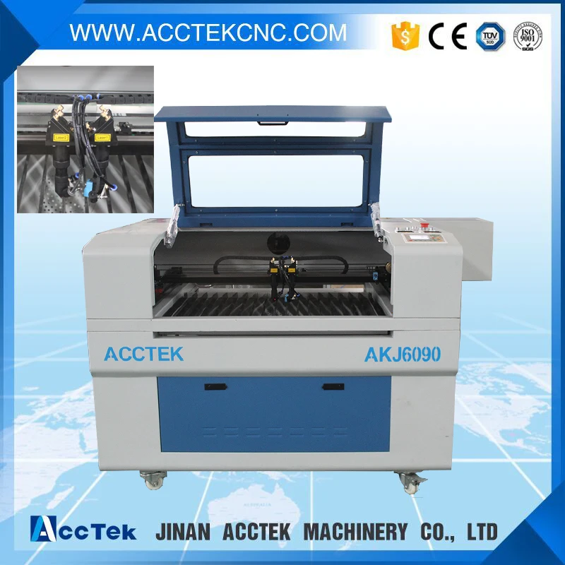 Gold quality and cost effective laser engraving machine price/6090 Co2 machine/laser cutting service | Инструменты