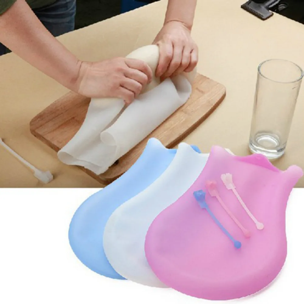 Сумка для теста для приготовления кондитерских изделий DIY Magic Kneading Мягкая силиконовая консервационная мука-мешалка для женщин кухонный инструмент