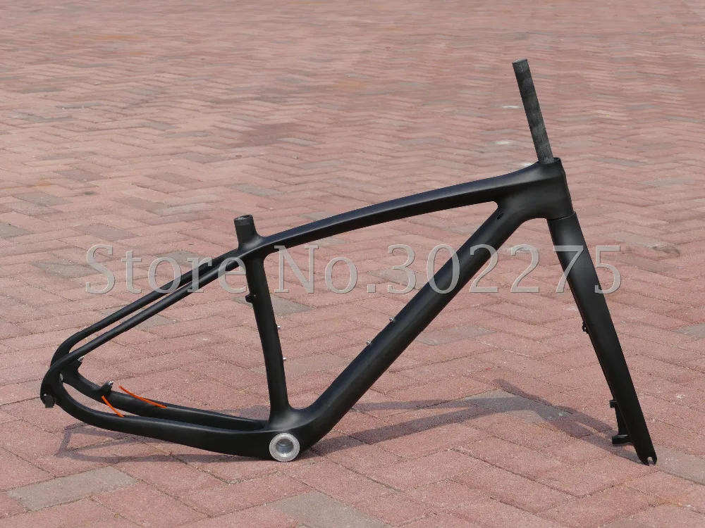 Discount FR202 Toray Carbon Fiber Mountain Bike 29ER Bicycle Cycling MTB Frame Fork Headset Clamp 15.5/17.5/19" 2 Discount FR202 Toray Carbon Fiber Mountain Bike 29ER Bicycle Cycling MTB Frame Fork Headset Clamp 15.5/17.5/19" 2