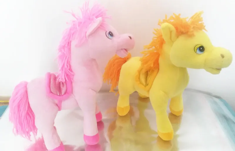 Русский язык лошадей куклы, электронные игрушки для девочки, русский язык детская игрушка Рождество подарок
