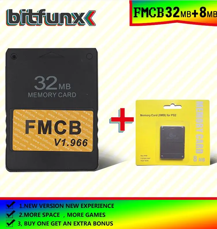 Бесплатная карта памяти McBoot (FMCB)32 Мб v 1 966 (новая версия и новая функция) + 8/16/32/128/MB
