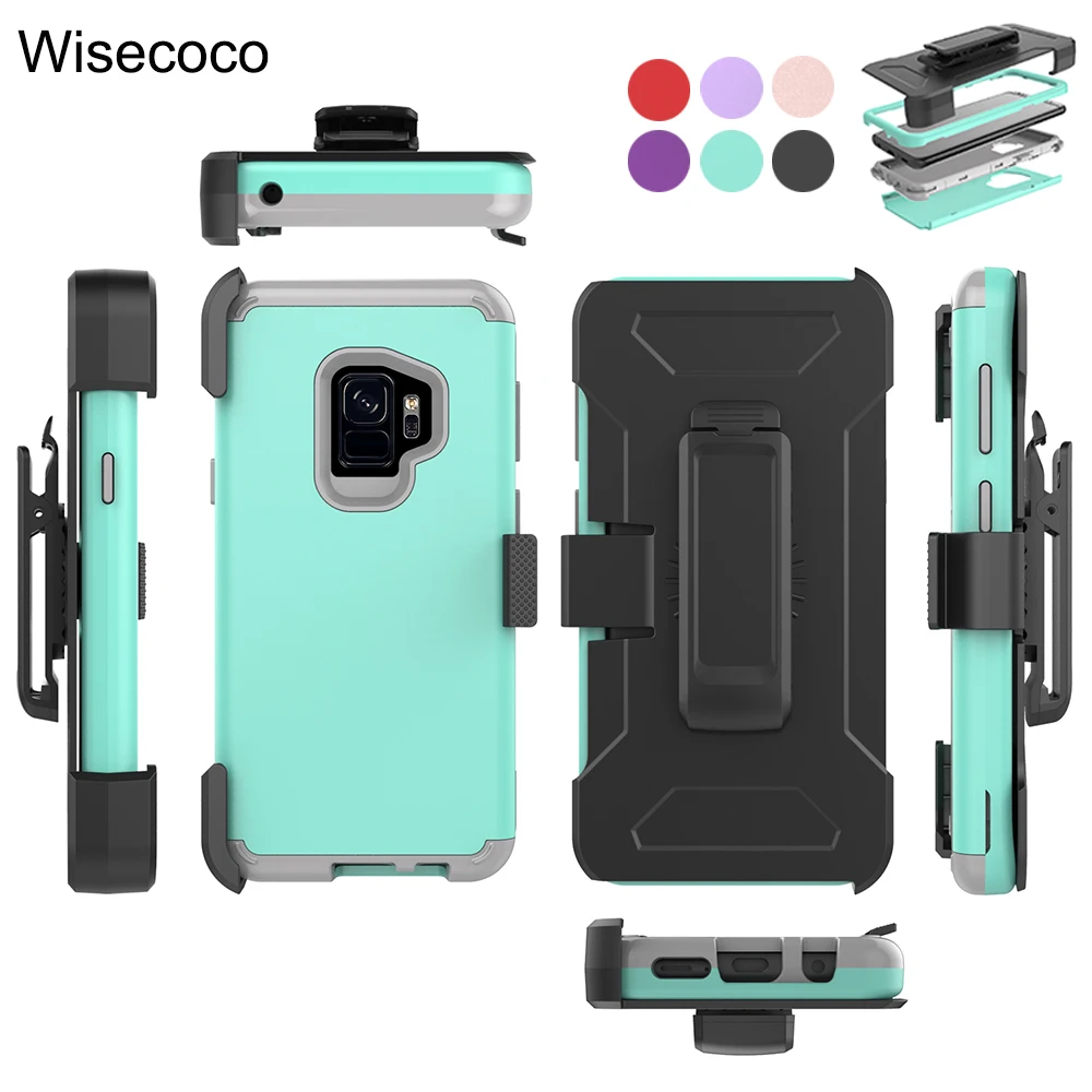 Full Body Armor Case For Samsung Galaxy S9 Edge Plus Shockproof