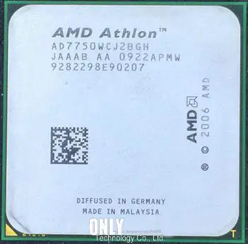 AMD Athlon 64X2 7750 2,7 GHz Socket AM2+ 95W двухъядерный процессор вычисление разбросанные части 6000 5200 6000