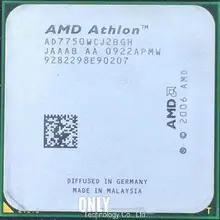 AMD Athlon 64X2 7750 2,7 GHz Socket AM2+ 95W двухъядерный процессор вычисление разбросанные части 6000 5200 6000