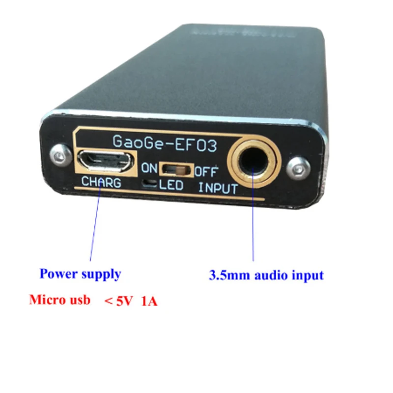 Hi-Fi OP275gsz/OPA2134UA BA15218F 900 мВт+ 900 мВт Портативный наушников декодирования сабвуферный наушник усилитель с Батарея T0283