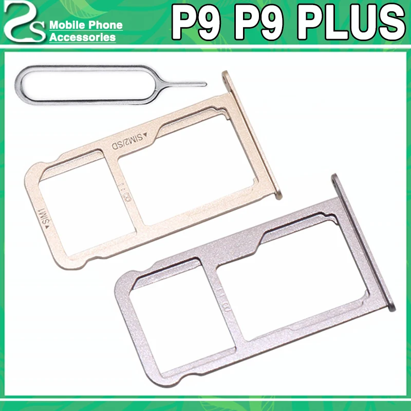 

New P9 SIM Card For Huawei P9 & P9 Plus Micro SD Card Tray Holder Slot Card Adapter Repair Parts