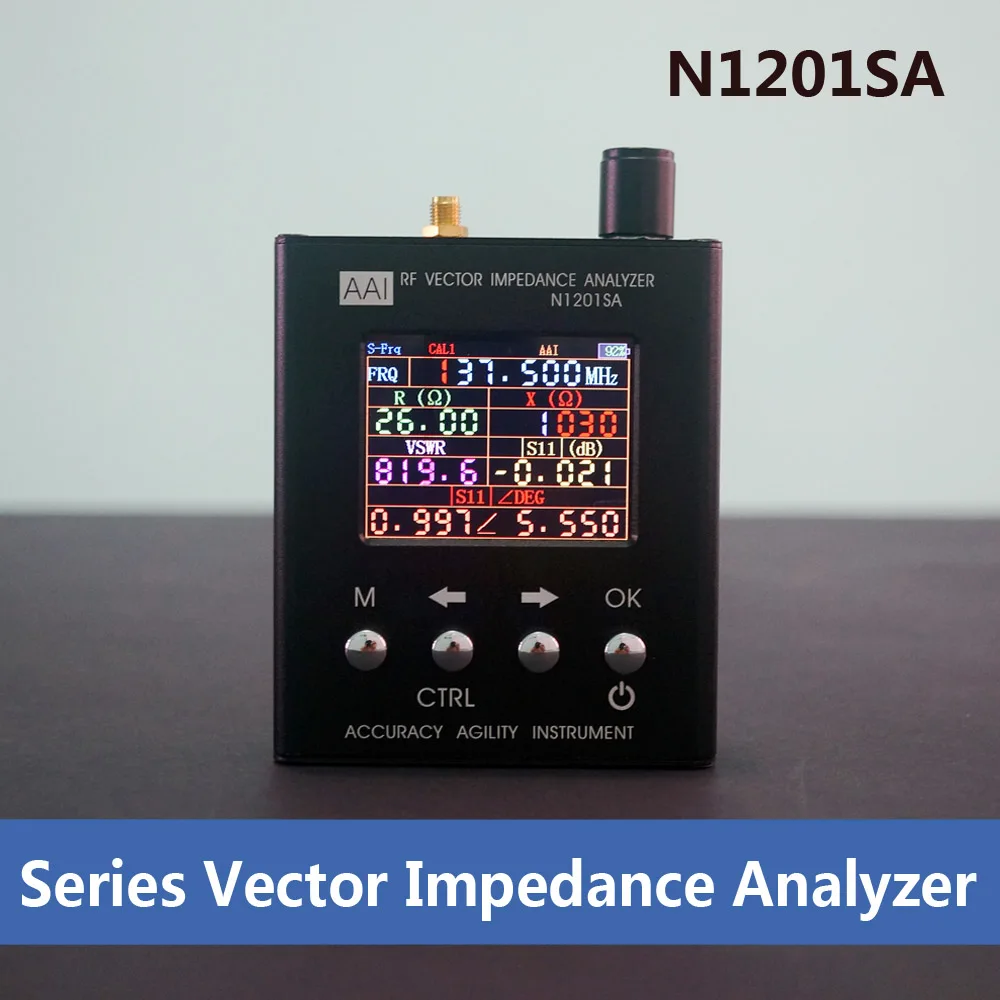 

N1201SA 140MHz-2.7GHz UV RF Vector Impedance ANT SWR Antenna Analyzer Meter Tester
