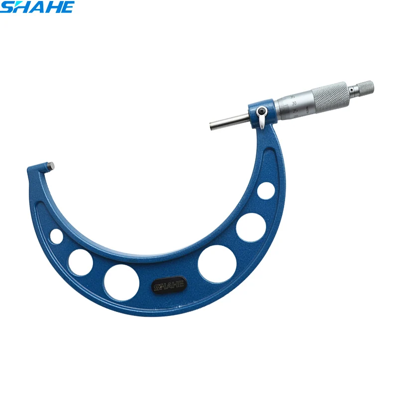

Free Shipping 125-150mm Good Quality High Accuracy Carbide tip Premium Outside Micrometer micrometer Measuring Tool 0.01mm .