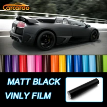 1 PC 1.52Mx50cm Matt Black Vinyl Film car wrap Matte vinyl car sticker many color option FREE SHIPPING 1 pc 1 52mx50cm matt black vinyl film car wrap 59 84 x 19 69 matte vinyl car sticker many color option free shipping