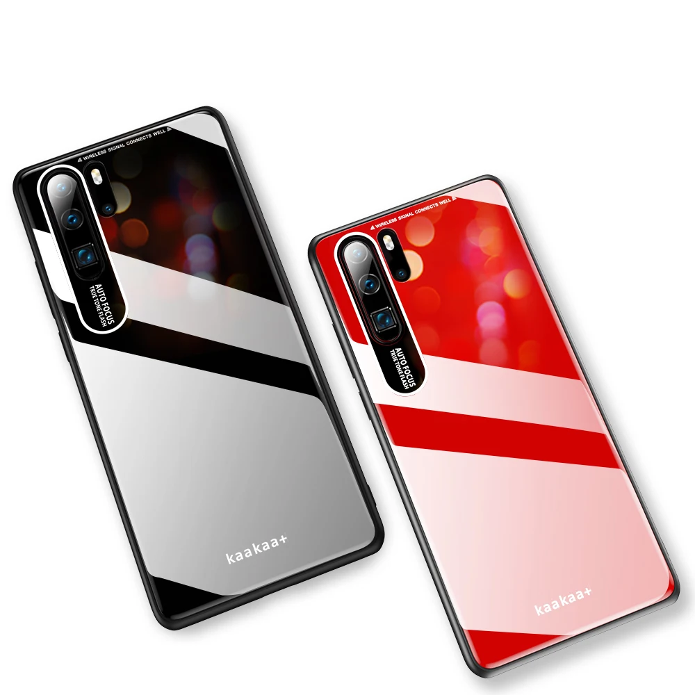 Роскошный чехол из оргстекла для Huawei P30 Pro P30Lite твердая защитная задняя крышка с