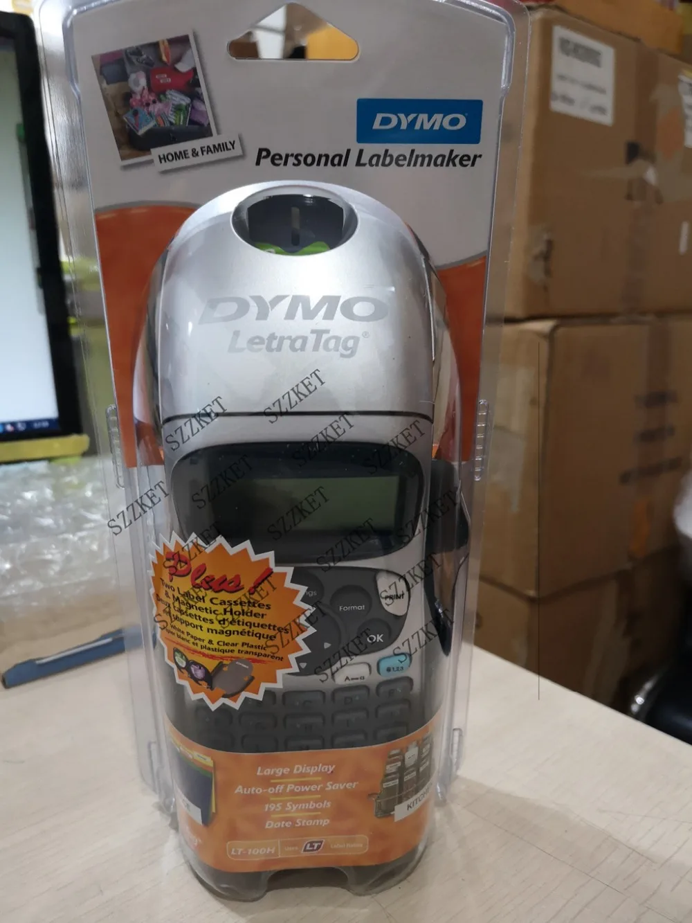 Для Dymo LT-100H 21455 letraTag Plus LT100H ручной принтер для печати этикеток для 12 мм ленты этикеток 91201 91202