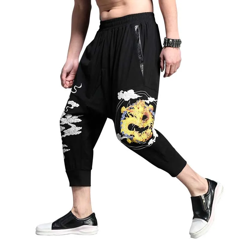Premium Print Sweatpants Mens Hip Hop Pants