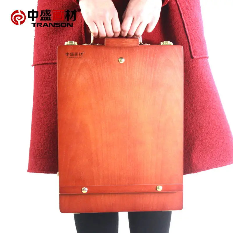 

Art drawing painting desktop table easel, wooden sketch box,For Oil painting,Sketch easel.Convinent carry.