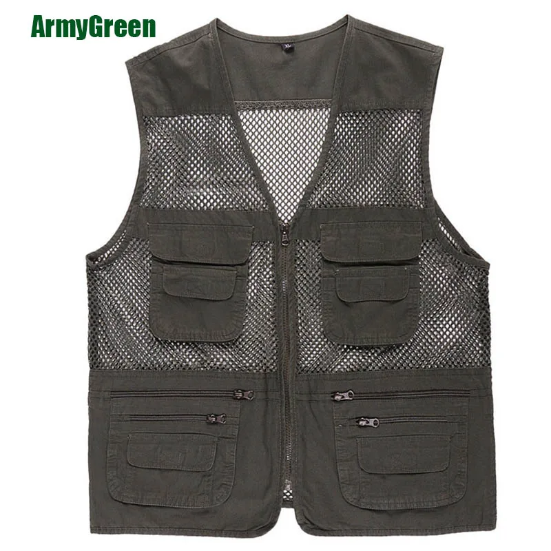 Военный тактический жилет с несколькими карманами, сетчатый дышащий ...