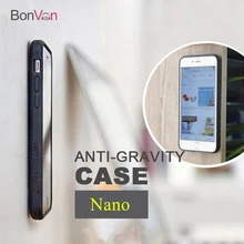 

BONVAN Nano Anti Gravity Phone Case For iPhone x 7 8 plus Adsorbed Cases For iPhone X 8 7 6S 6 Antigravity Magical Suction Cover