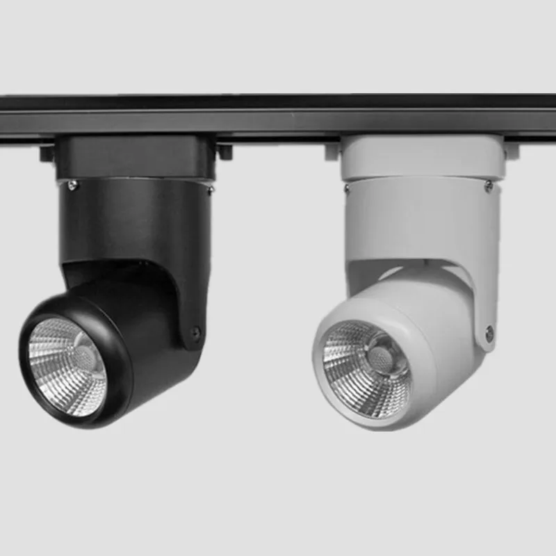 

20PCS LED Track Light COB 10W 12W 15W Ceiling Rail Lights spotlight For Kitchen Fixed Clothing Shoes Shops Stores Track Lighting