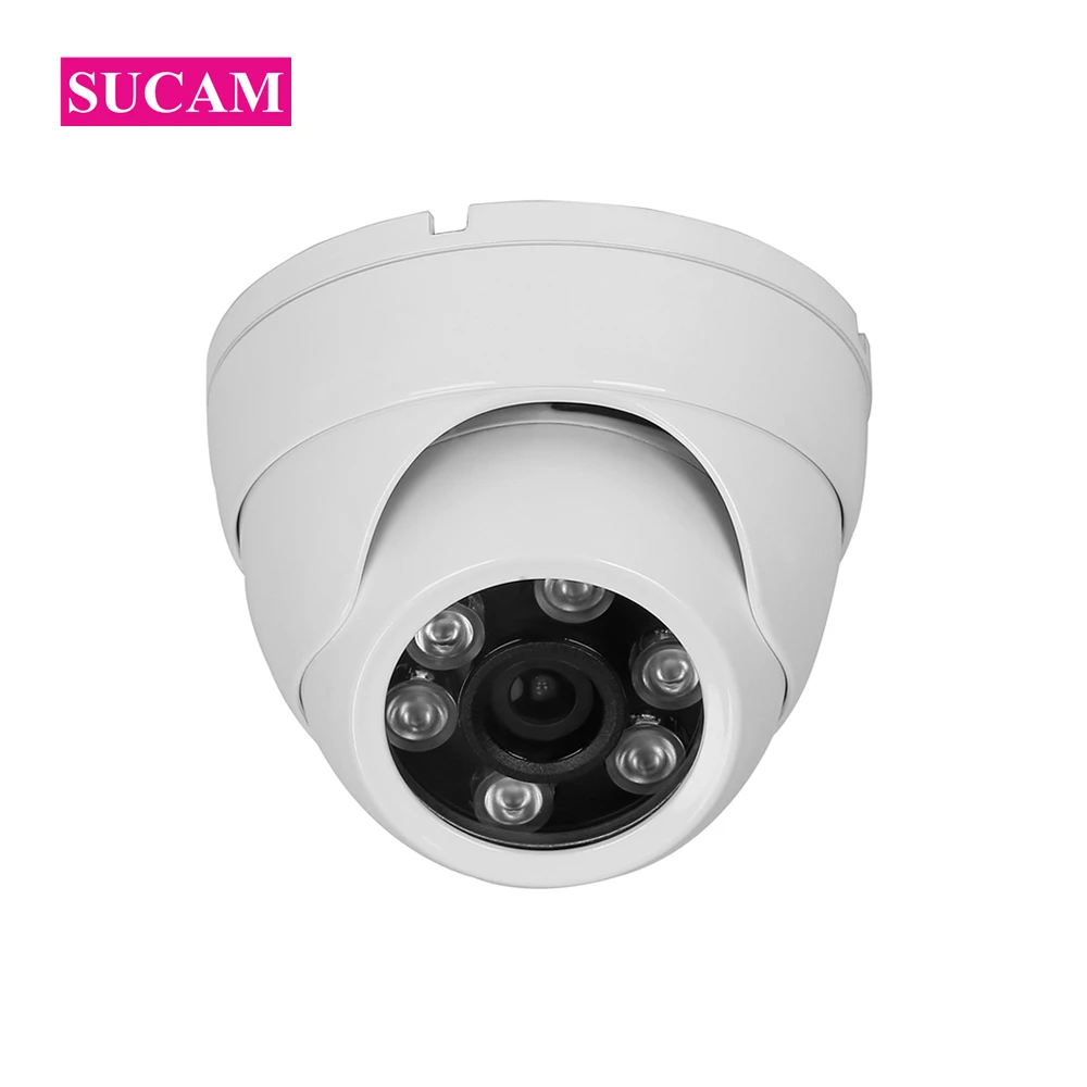 

SUCAM 1080P IP Survillance Camera 2MP Indoor 6Pcs Array LED Lights 20 Meters Infrared Night Vision Network Camera P2P ONVIF
