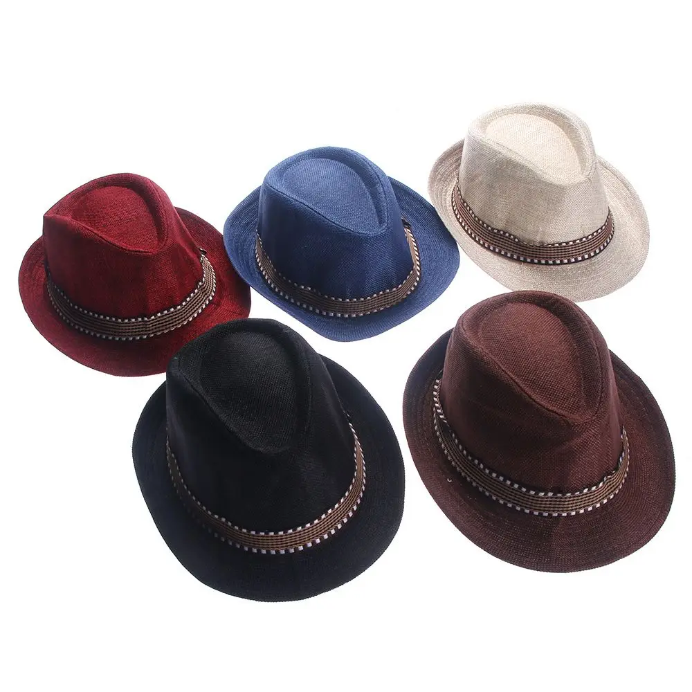 

2018 New Fashion Baby Jazz Cap Bucket Sun Cap Summer Hat Girls Boys Hat Photography Props Fedoras for Children