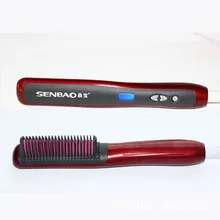 Запатентованный завод, быстрый выпрямитель для волос с ЖК-дисплеем, расческа для выпрямления волос, электрическая щетка, выпрямитель для волос, Утюг AU, UK, US, EU с вилкой
