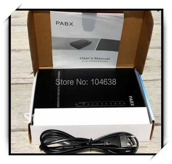 Telephone PBX Centralino Telefonico PABX MK308 Hybrid Key telephone PBX System