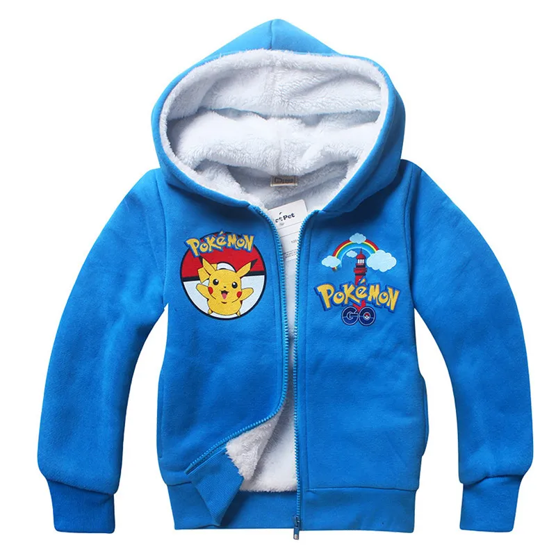 Baby Boys Girls Winter Coats Graffiti Hooded Jackets Elsa Anna Coustumes Children pokemon spiderman Outerwears Kids Clothes 4-12 (6)