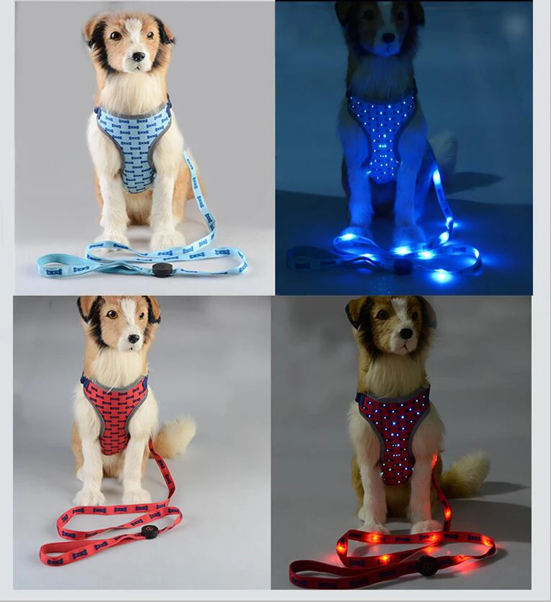 LED  dog harness (3)