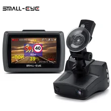 

SMALL-EYE 3 IN 1 Car DVR Camera radar detector GPS Ambarella A7 Full HD 2K 1296P 1080P Video Recorder Registrar Dashcam Russian