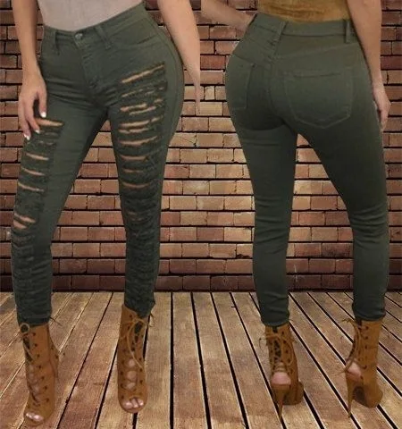 Tight green pants Clearance