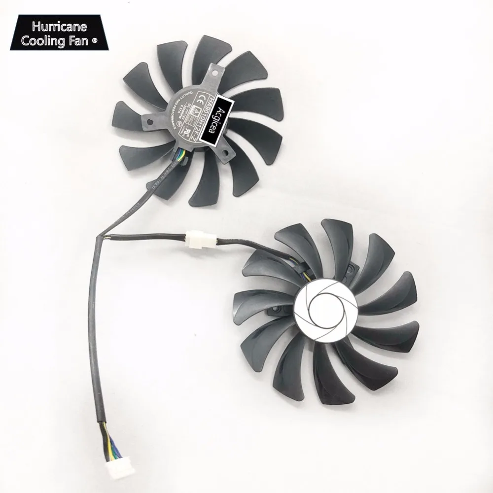 Новый Вентилятор Охлаждения видеокарты 12V 0.5A HA9010H12F Z для MSI GeForce GTX 1060 OC 6G 960 P106 100