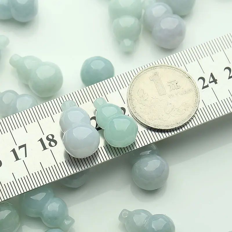 

10PCS Natural Grade A Jade (Jadeite) loose Gourd bead /Size:19mm (Wholesale)