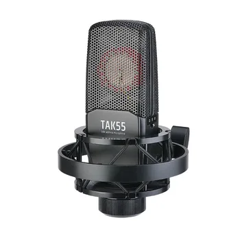 

New Takstar TAK55 High quality Studio grade Professional Recording Microphone Dual gold plated diaphragm three polar patterns